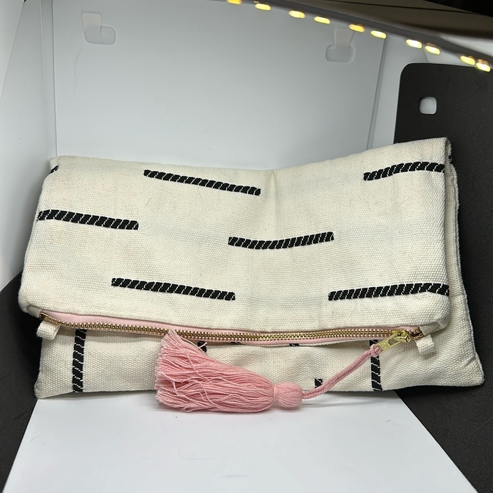 Tribe Alive Cloth Crossbody/Clutch Purse-Makeup Bag Made in India